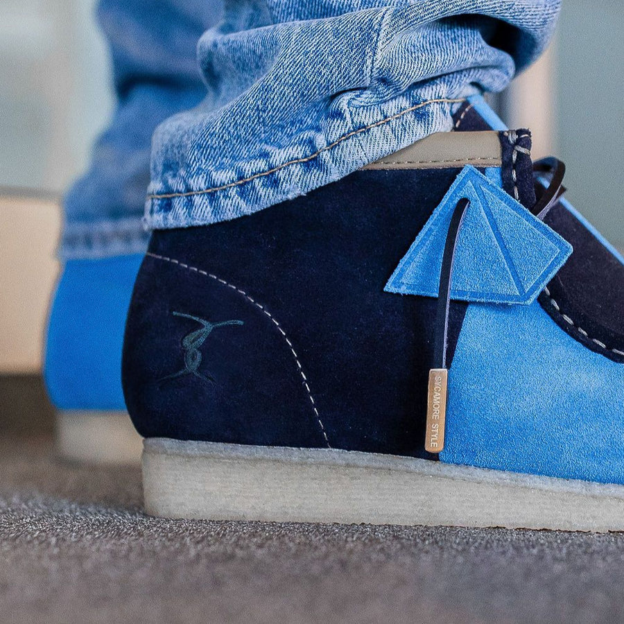 ims様 CLARKSWallabeeGTX Blue/Grey Sde 24S Clarks Wallabee GORE-TEX Blue Grey Suede 26176570 UK 4-13 | eBay